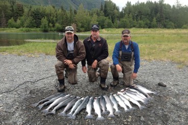 Kasilof River Salmon Fishing